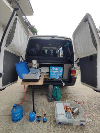 Vw transporter tdi swap Camper + accesorios
