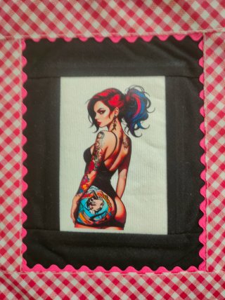 Bolsa de proyectos/portadocumentos con estampado