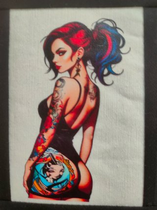 Bolsa de proyectos/portadocumentos con estampado