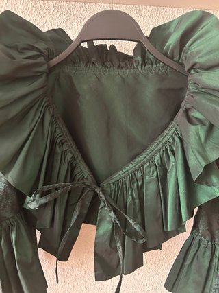 Torera fiesta Boutique verde talla única