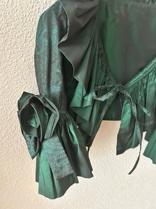 Torera fiesta Boutique verde talla única