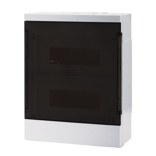 LION caja fusibles empotrada resistente blanca