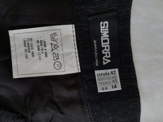 Conjunto Simorra Top y Pantalón Negro
