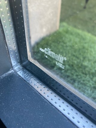 Puerta aluminio Climalit