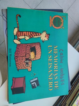 13 comics Calvin y Hobbes,  ed. 1997 a 1999