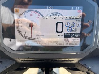 Honda Transalp 750 - 600km - Nueva