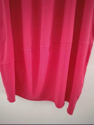 Vestido de algodón fresa