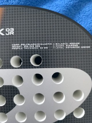Pala Bullpadel Hack Junior 22