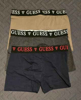 3 Calzoncillos Boxers Guess Talla S