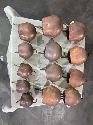 Campane in rame fatte a mano prezzo per luno 20 eu