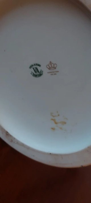 Vaso Portoghese Porcellana Dipinto Mano