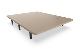 Somier Beige Tapizado