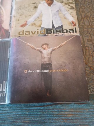 Lote CDs David Bisbal Latino