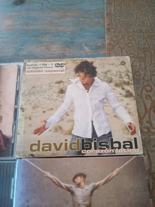 Lote CDs David Bisbal Latino