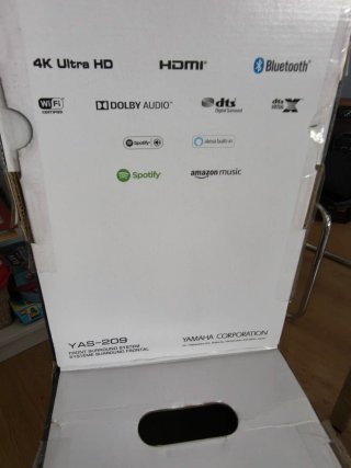 Barra de Sonido Yamaha YAS-209 Negra