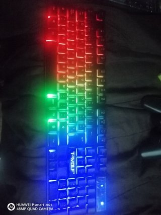 Tastiera e mouse T-WOLF RGB Gaming