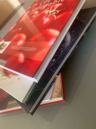 4 libros de recetas de cocina