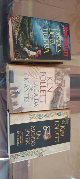 Lote de Libros de Ken Follett