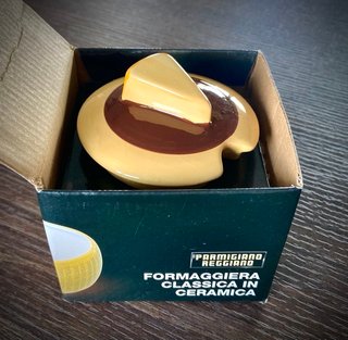 Formaggiera Parmigiano Reggiano ceramica