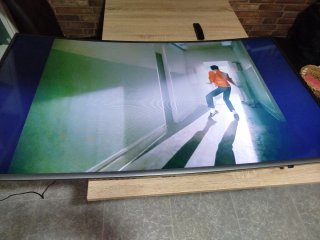 Televisor Samsung Curvo Negro