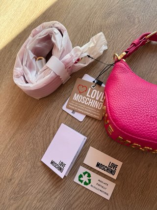 Borsa Love Moschino Limitata Originale Fucsia