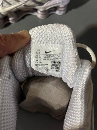 Nike Shox Lila/Blanco Talla 44