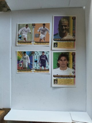 12 Tarjetas Real Madrid Jugadores