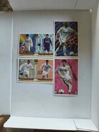 12 Tarjetas Real Madrid Jugadores