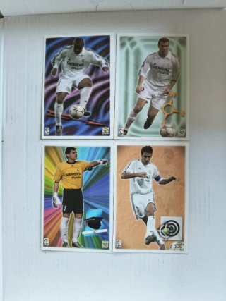 12 Tarjetas Real Madrid Jugadores