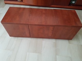 Mesa auxiliar modular de madera