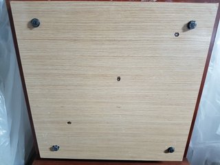 Mesa auxiliar modular de madera