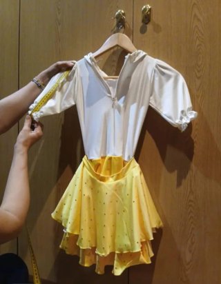 Maillot patinaje talla 10-12