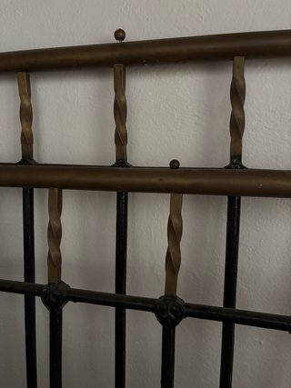 Cabecero y piecero forja maciza
