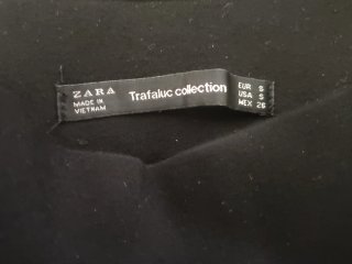 Pantalones pitillo negros Zara