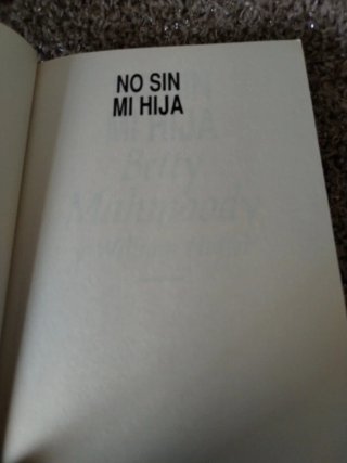 No sin mi hija