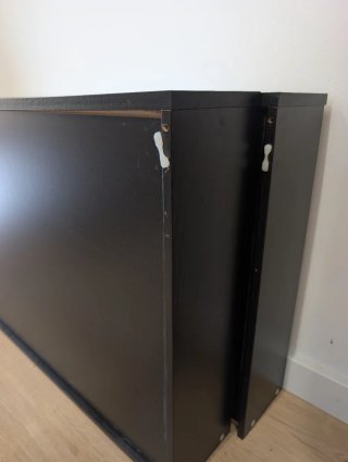4 Cajones PAX Ikea Negros 100cm