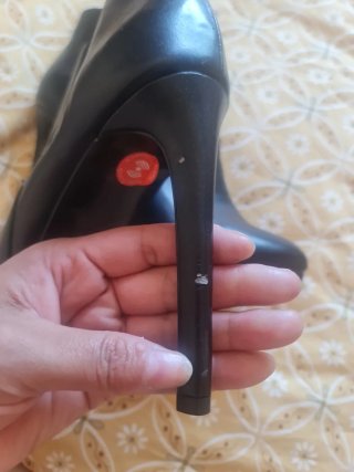 Botines de tacón alto negros
