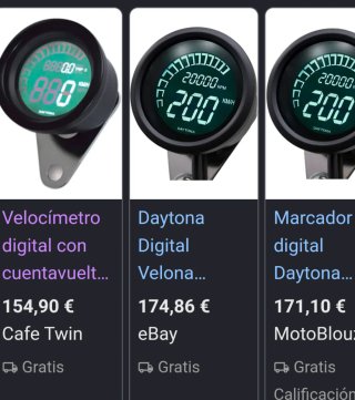 Kit Daytona Digital Mini