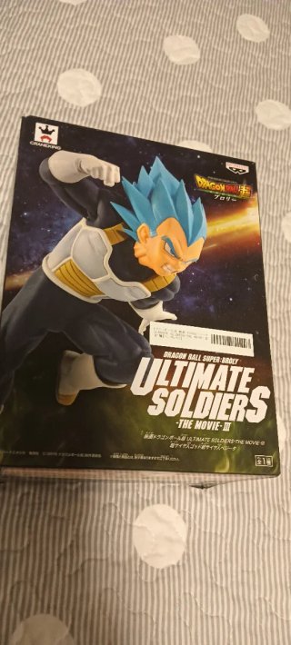 Figura Dragon Ball Z Vegeta Super Saiyan Azul