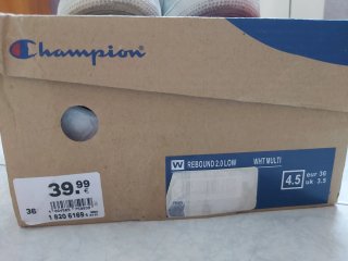 Zapatillas Champion Talla 36.
