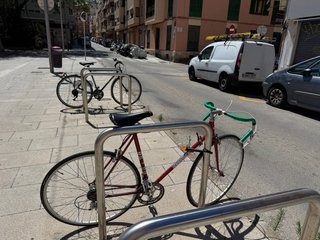 Bicicleta Carretera Vintage Roja