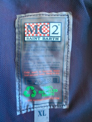 Bañador MC2 Saint Barth Pantone naranja, XL