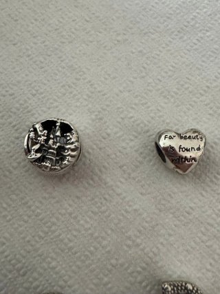 Pulseras Pandora Plata y charms, precio por unidad