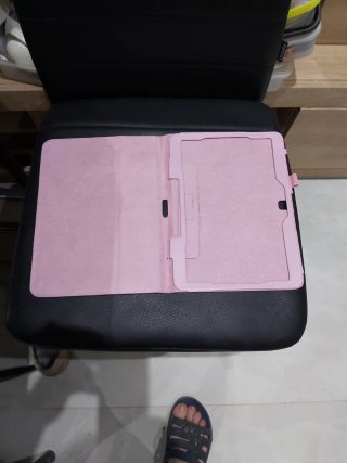 Funda para tableta rosa
