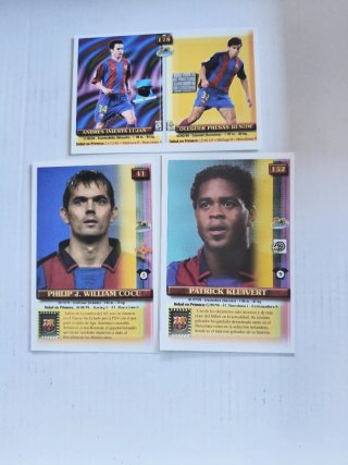 11 Tarjetas Futbolistas FC Barcelona