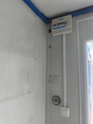 Caseta de obra prefabricada 5m x 2m
