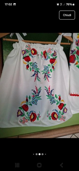 Set vero vintage artigianale