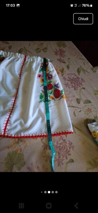 Set vero vintage artigianale