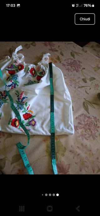 Set vero vintage artigianale