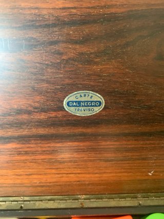 Cofanetto da Gioco Dal  Negro Vintage